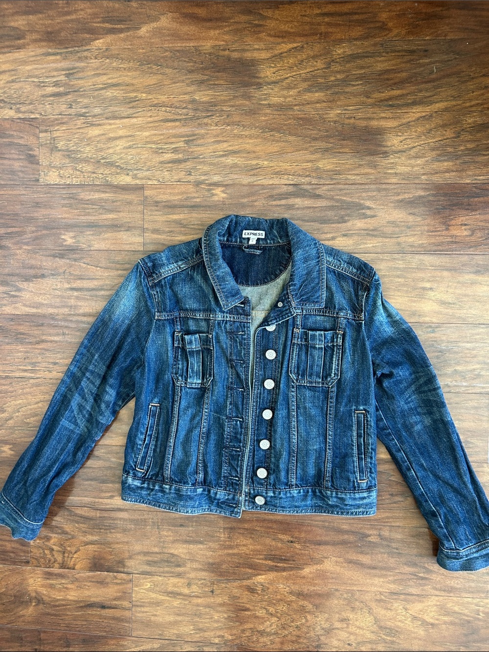 Express Blue Denim Jean Jacket